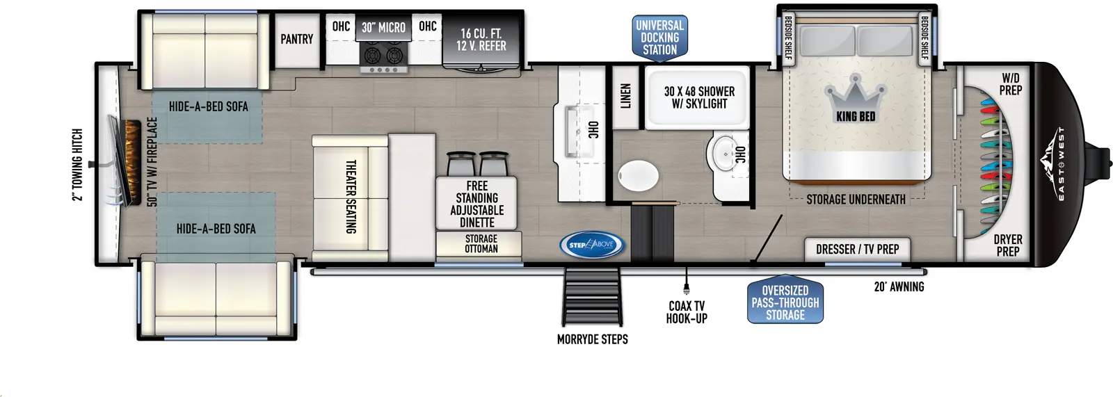 Tandara 340RD Floorplan